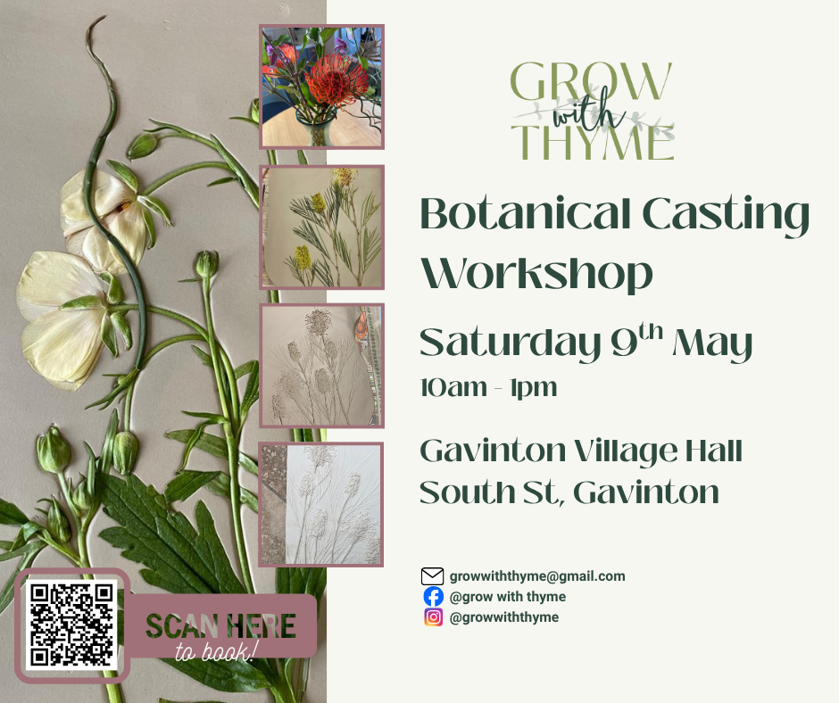 Grow with Thyme casting workshop